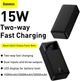 УМБ Baseus Bipow 30000 mAh 15W Black ​(PPDML-K01/PPBD050201) - изображение 16
