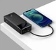 УМБ Baseus Bipow Digital Display 30000 mAh 20 W Black (PPBD050401) - зображення 7