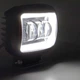 Фара-LED Квадрат 45W (15W*3) 10-30V 120*100*60mm Ближнє/Flood Лінзована +ДХО+Angel 88-45BC - зображення 2