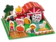 Пазл ферма PLAYTIVE® JUNIOR 3D из натурального дерева от 2 лет - изображение 1