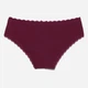 Трусики хіпстери жіночі бавовняні Conte Secret Charm Lhp 988 18С 774ТСП XS (90) Bordo (4810226449929) - зображення 3