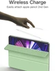 Магнитный чехол-книжка с фиксатором BBM1 Magnetic Case для iPad Pro 12.9" 2020/2021/2022 Зеленый Оливковый - изображение 4
