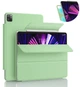 Магнитный чехол-книжка с фиксатором BBM1 Magnetic Case для iPad Pro 12.9" 2020/2021/2022 Зеленый Оливковый - изображение 8