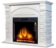 Каминокомплект ArtiFlame Alioth с 3D эффектом пламени, обогревом и звуком горения огня Белый - изображение 2