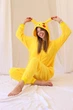 Пижама кигуруми для взрослых Kigurumi Пикачу Желтый L 165-175 см. (1015) - изображение 3