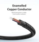 Кабель Vention Audio 3.5 мм 3 м Black Metal Type, 4 pin, з підтримкою мікрофона, стерео (BHBBI) - зображення 9