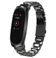 Металлический ремешок Primo Mijobs для фитнес-браслета Xiaomi Mi Band 4 - Black - изображение 1