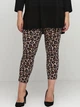 Брюки женские H&M 0573716_леоп_02 36 Бежевые (KAY2000000951621) - изображение 1