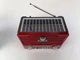 Радиоприемник на солнечной батарее с функцией power bank и фонариком NNS NS-1556S Red - изображение 5