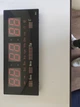 Настінний електронний LED годинник VST-3615 Red - изображение 4