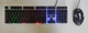 Набор для геймеров игровая мембранная клавиатура с оптической мышкой с RGB LED подсветкой ART-5559 - изображение 4
