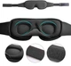 Маска для сна дышащая Silenta 3D Breath Grey + Беруши (17134) - изображение 8