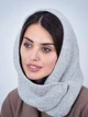 Капор Malisa Венеция 5-8007-LT-150 One Size Светло-серый - изображение 1