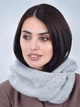 Капор Malisa Венеция 5-8007-LT-150 One Size Светло-серый - изображение 2