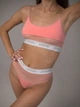 Комплект белья Apriori Bralette String AU-200120 XS Коралловый (ROZ6400134928) - изображение 3
