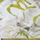 Лен гардинный деворе лилии зелено-серо-белые, белый, ш.280 (30448.002) - изображение 3