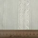 Лен гардинный полоса орнамент атласная, молочный, ш.275 (30414.003) - изображение 2