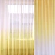 Лен гардинный омбре желтый/белый, ш.280 (30429.023) - изображение 1