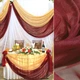 Вуаль тюль шифон бордовая, ш.280 (30156.031) - изображение 1