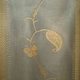 Сетка тюль жаккардовая листья, бабочки, оливковая, золотистая, ш.280 (30100.001) - изображение 2