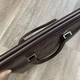Чоловічий діловий портфель для документів Dilangeyu чоловіча сумка формат А4 рептилія коричневий (0635К) - зображення 4