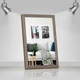 Рамка для фото деревянная 20х30 багет: DL2005-07 Светло коричневый (глянцевое стекло 1-1.5мм, двп) EmojiFrame - изображение 2