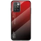 Захисний чохол Deexe Gradient Color для Xiaomi Redmi 10 / 10 (2022) / 10 Prime - Black / Red - зображення 1