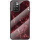 Чехол с рисунком Deexe Gradient Pattern для Xiaomi Redmi 10 / 10 (2022) / 10 Prime - Red - изображение 1