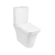 Унитаз-компакт Qtap Kalao безободковый с сиденьем Soft-close QT08221213AW - изображение 1