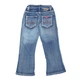 Джинсы для девочки Detail 50124 110 см Синий - изображение 2