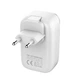 Сетевое зарядное устройство LDNIO A2205 на 2 USB с LED ночником micro-usb White (A2205) - изображение 4