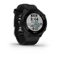 Смарт-часы Garmin Forerunner 55 Black (010-02562-10); 1.04" (208x208) MIP / Bluetooth / Wi-Fi, GPS, GLONASS, Galileo, NFC / до 14 дней / 5 ATM / 42 х 42 х 11.6 мм, 37 г / черный - изображение 3