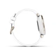 Смарт-часы Garmin Lily Sport Cream Gold-White (010-02384-10); 0.91" (240x201) TFT / Bluetooth / GPS / до 5 дней / 5 ATM / 34.5 х 34.5 х 10.15 мм, 24 г / белый с золотистым - изображение 4