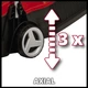 Газонокосилка Einhell GE-CM 18/32 Li-Solo, PXC, аккум., 32л, 25л, 8.5кг, (без АКБ и ЗУ) (3413256) - изображение 8