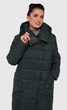 Пуховик Exclusive moda М-234 58 Темно-зеленый - изображение 2