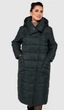 Пуховик Exclusive moda М-234 58 Темно-зеленый - изображение 3