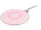 Бездротовий зарядний пристрій QI Silver Crest Silver Crest рожевий L2-10156 - зображення 1