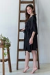 Forli Халат шелковый Black ONE Черный SH0006-16-04_ONE - изображение 4