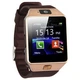 Розумні смарт годинник з сім-картою 2018 року Smart Watch DZ09 5051 Коричневий - зображення 3