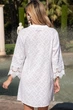 Пляжна туніка на гудзиках з мереживом Fresh Cotton 21F-003C 48(XL) Білий - зображення 2