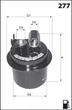 Фільтр палива Mecafilter ELE6024 Mecafilter (ELE6024) - зображення 1