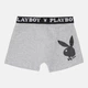 Трусы-боксеры мужские Playboy Annya-0203 S Серые (4050073002018) - изображение 1