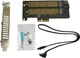 Плата розширення Dynamode 2х M.2 Combo: NVMe M-Key to PCI-E 3.0 x4 / NGFF SSD B-key to SATA (PCI-Ex4- 2xM.2 M&B-key) - зображення 1