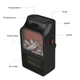 Термовентилятор (обогреватель) c имитацией камина Flame Heater с пультом Black - изображение 4