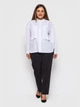 Блуза "Синобия" (белый) 50 (XL) - изображение 1