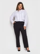 Блуза "Синобия" (белый) 50 (XL) - изображение 3
