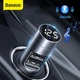 Блютуз ФМ модулятор с автомобильной зарядкой Baseus Energy Wireless MP3 Charger (CCNLZ-0S) - изображение 5