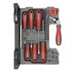 Набор отверток с комплектом насадок 51 ед INTERTOOL VT-3352 - изображение 2