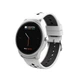 Смарт-часы Canyon Oregano CNS-SW81 Silver/White; 1.3" (240х240) сенсорный / Nordic NRF52832 / ОЗУ 128 КБ / 512 КБ встроенной / Bluetooth 4.2 / 43.6 х 43.6 х 12.5 мм, 60 г / IP68 / 200 мАч / бело-серебристый - изображение 1