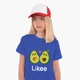 Детская футболка для девочек Лайк Авокадо (Likee Avocado) (25186-1031-63) 134-140 см Хлопок Синий - изображение 4